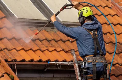 Démoussage et hydrofuge de toiture à Lavigerie